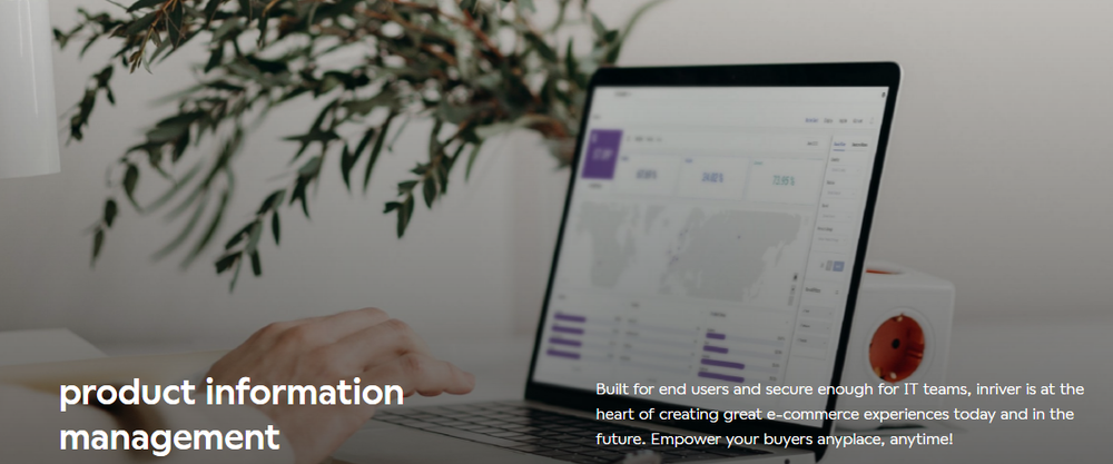 inRiver PIM Screenshot 1
