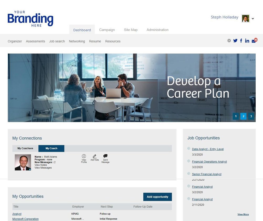 Insala Career Transition Screenshot 1