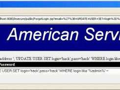 Using the forgot-password form to become the administrator