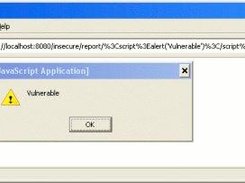 Report servlet vulnerable to html-injection  (xss)