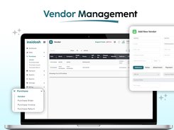 A vendor management system displaying supplier details, order history, and tracking features for seamless procurement.