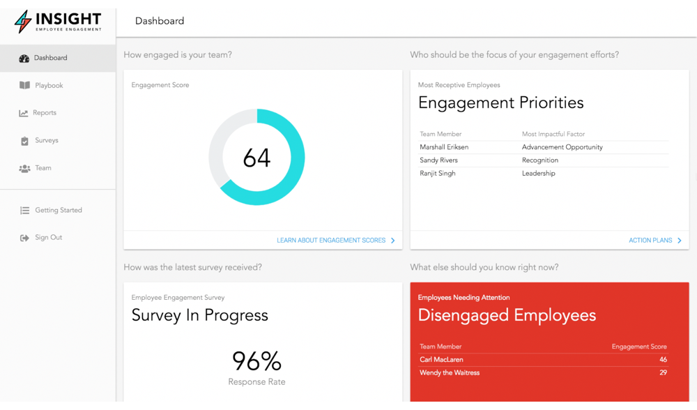 Insight Employee Engagement Screenshot 1