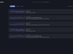 Downtime prevention. Track anomalies within corporate infrastructure and explore your system behavior.