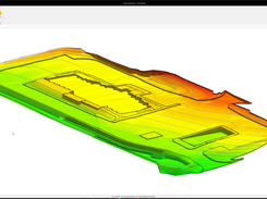 Elevation Pro's built-in CAD viewer provides import of existing and proposed grades and other site features on even the largest projects. Export .dwg with separate take-off layers (existing, proposed, stripping, subgrades, areas, etc), TIN surfaces, and Cut & Fill schematic in the original coordinate system. No need for an expensive CAD program! 