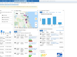 Our customizable dashboard allows you to stay on top of the important things. View upcoming inspections at a glance, stay organized, and manage your business activity all in one place.