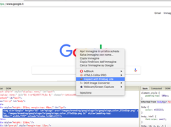 Inspect using context menu