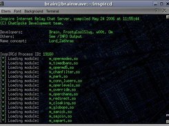 Linux Console InspIRCd 1.0