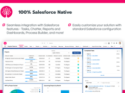 100% Salesforce Native Solution