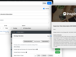 Strategy Narrative Subscription Notifications