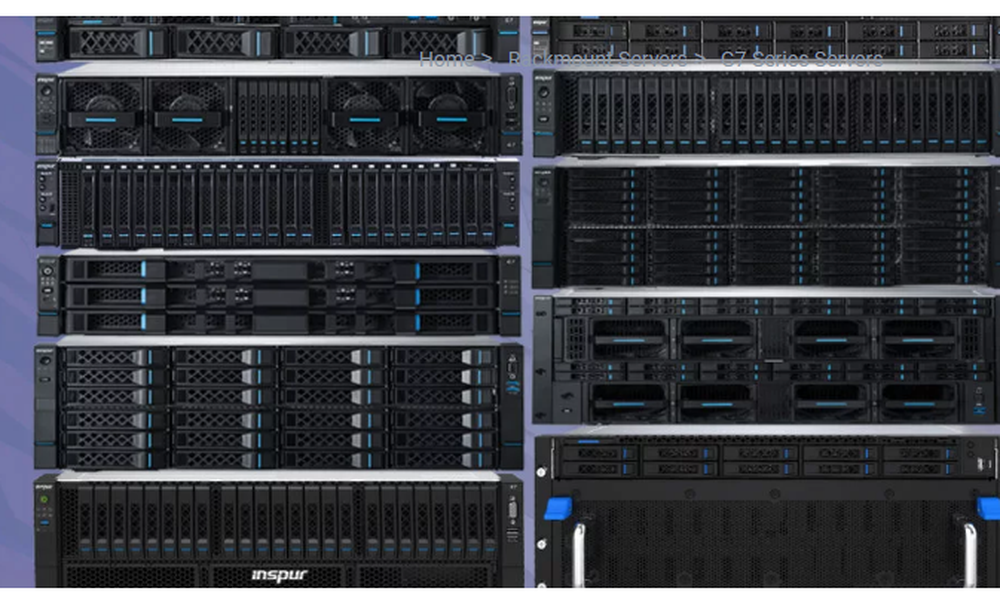 Inspur Servers Screenshot 1