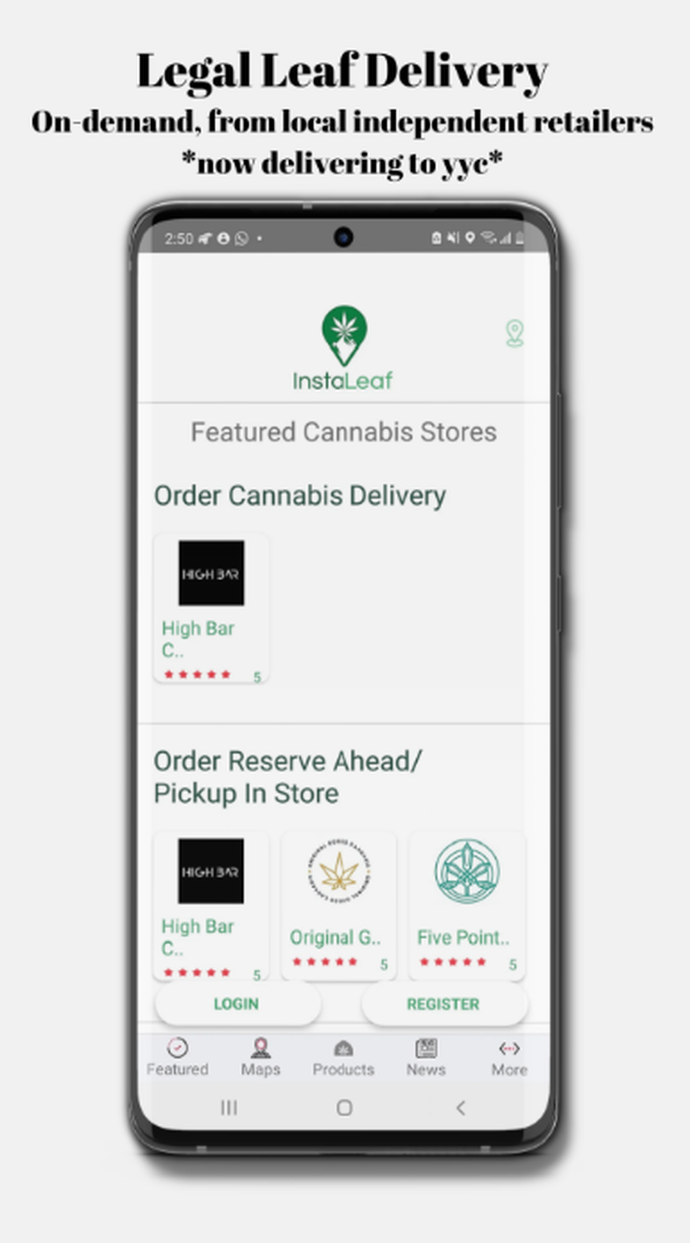 InstaLeaf Screenshot 1