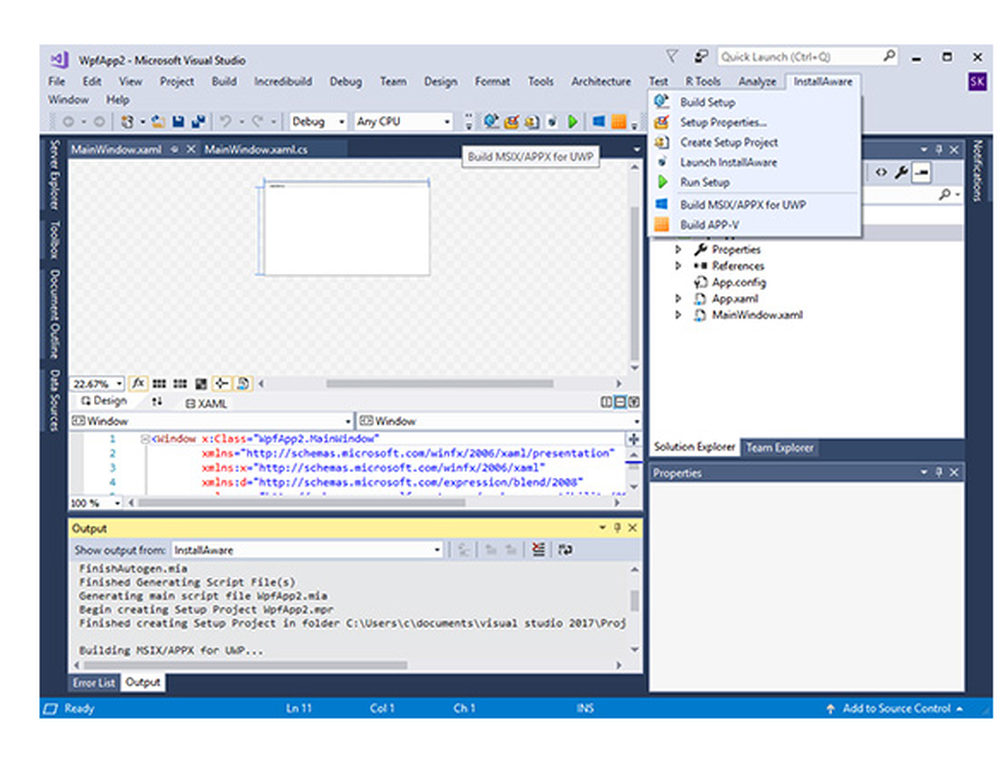 InstallAware Screenshot 1
