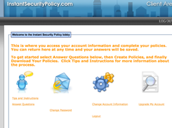 Instant Security Policy Screenshot 1