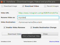 InstaSave video screenshot
