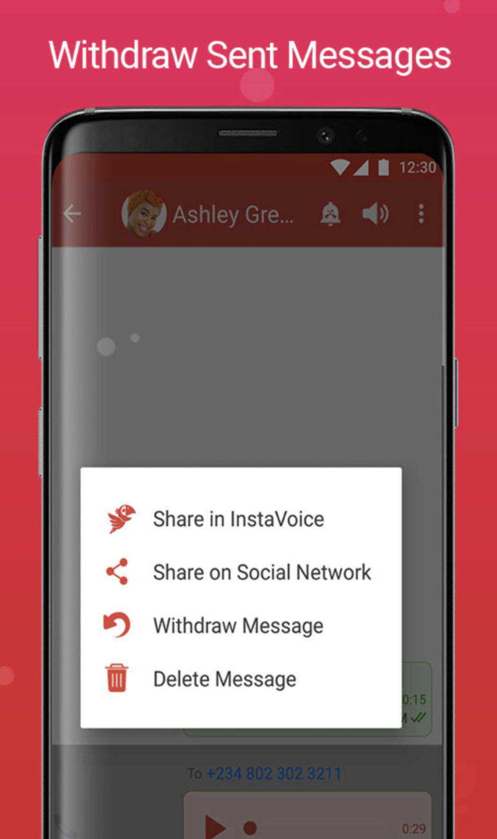 InstaVoice Screenshot 1