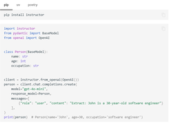 Instructor Python Screenshot 1