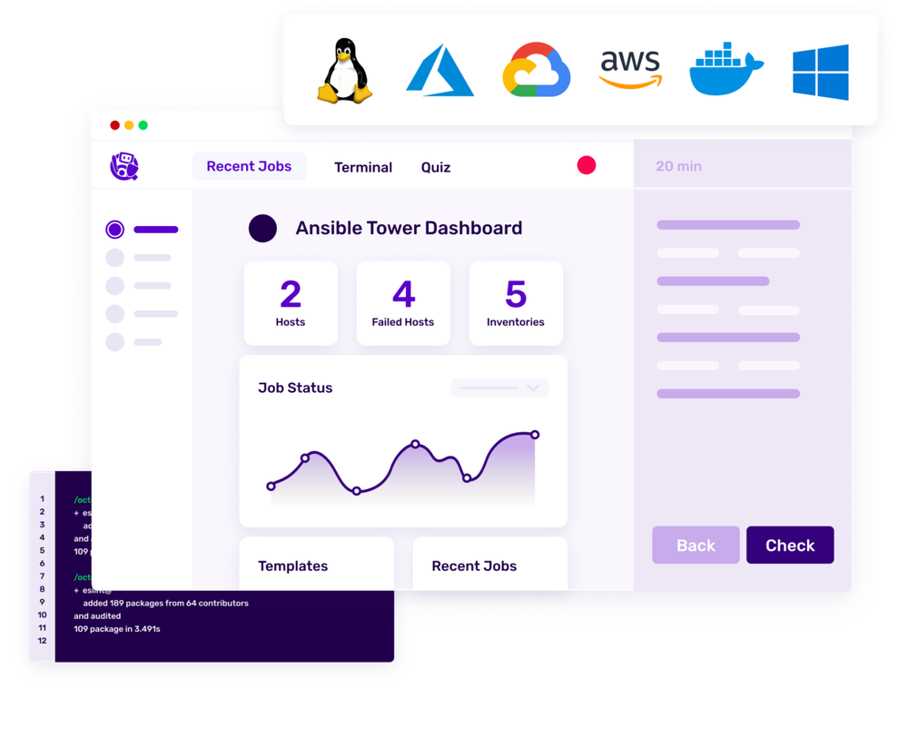 Instruqt Hands-on Virtual IT Labs