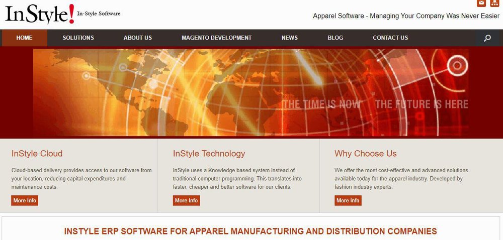 InStyle Apparel Software Screenshot 1