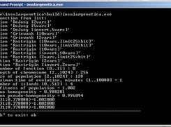 Insular genetic algorithm (result is phenontype)