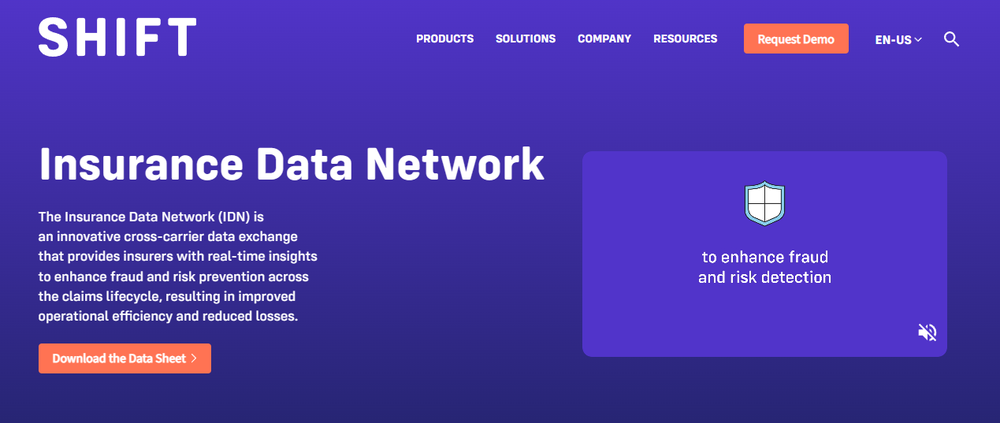 Insurance Data Network Screenshot 1
