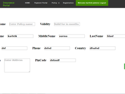 Insurance-Portal Screenshot 6