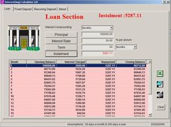 Interest(ing) Calculator - Calculation of Instalments