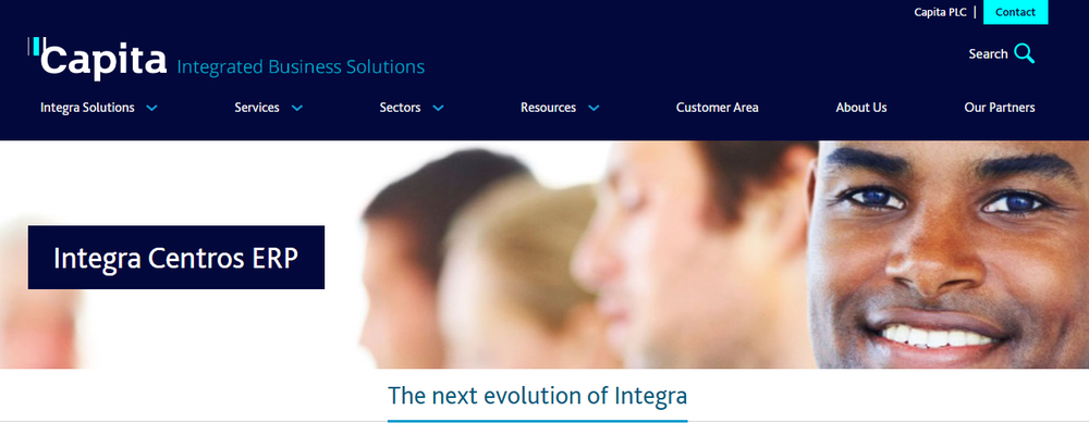 Integra Centros ERP Screenshot 1