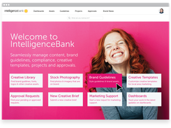 IntelligenceBank Home Page