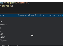 IntelliSense Screenshot 1