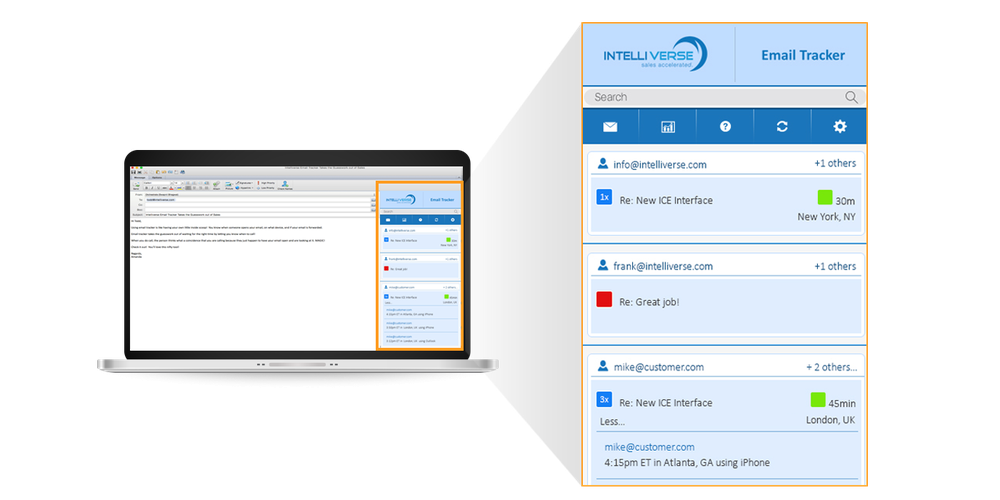 Intelliverse Email Tracker