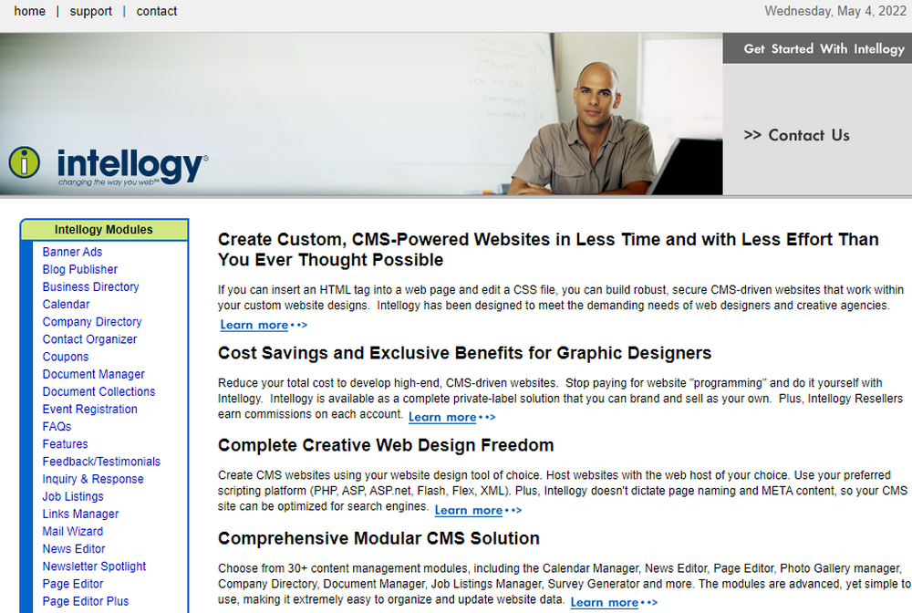 Intellogy Content Manager Screenshot 1