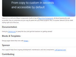 Intent UI Screenshot 1