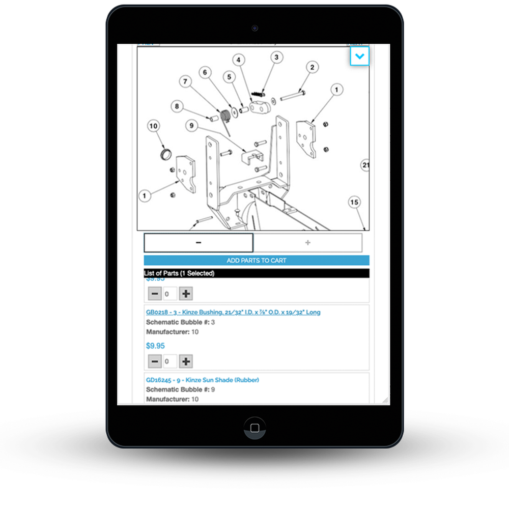 Interactive Parts Schematics