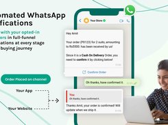 Automated WhatsApp & Notifications