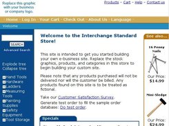 Interchange 5.6.0 Standard demo home page