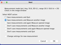 The tool's save/quit dialog.