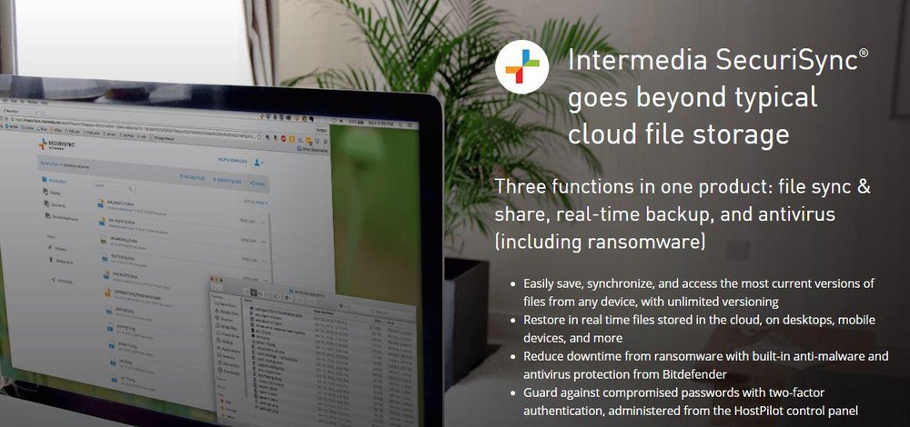 Intermedia SecuriSync Screenshot 1