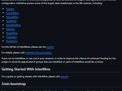 InterMine Screenshot 1