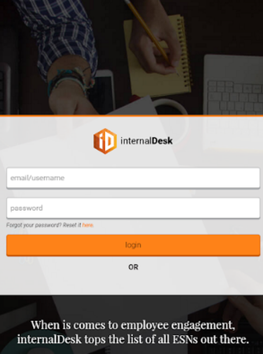 internalDesk Screenshot 1