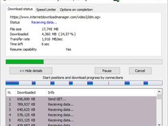 Internet Download Manager Screenshot 1