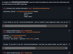 Interpret-Text Screenshot 1