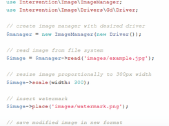 Intervention Image Screenshot 1
