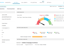 Candidate reports