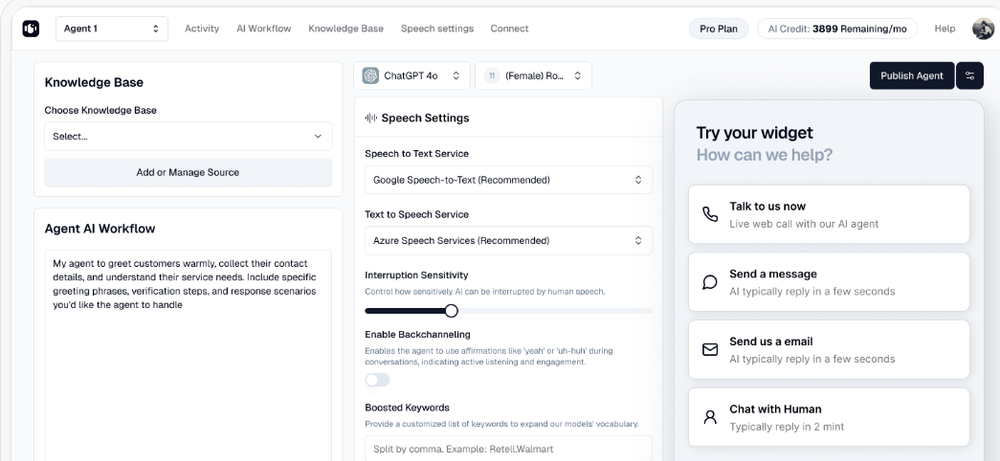 Intervo.ai Screenshot 1