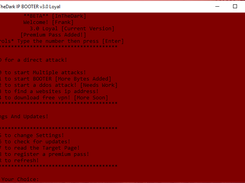 Updated menu with the newest options!