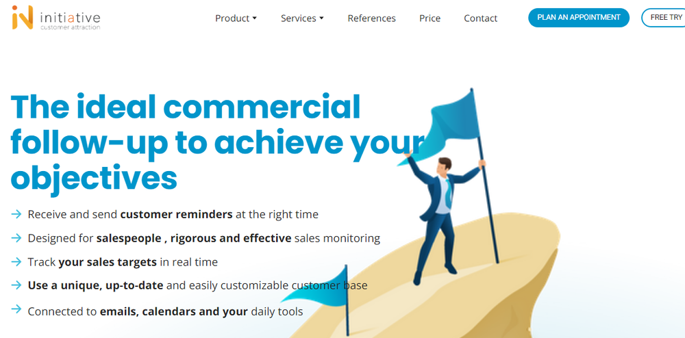 Intiative CRM Screenshot 1