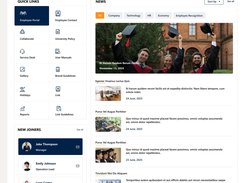 Intranet Design 3 by SharePoint Designs