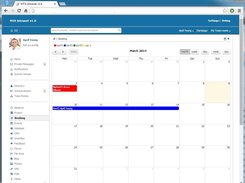 Booking app with calendar