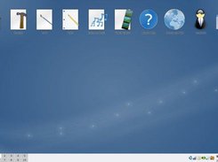 KDE using the Intrigue Icon Set