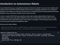 Introduction-to-Autonomous-Robots Screenshot 1